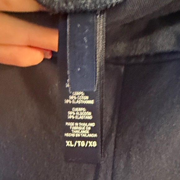 SKIMS Wide Leg Pants - Navy size XL - Picture 2 of 6